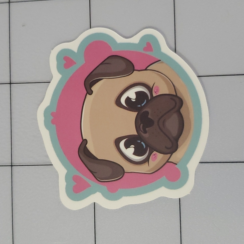 Pug Sticker